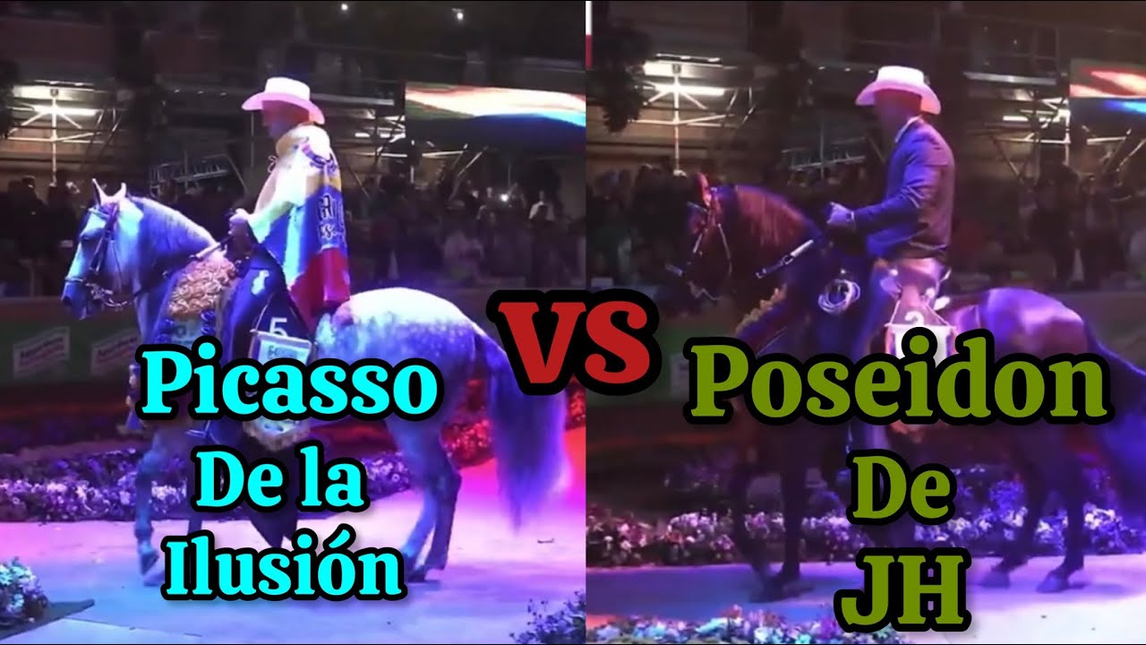 PICASSO DE LA ILUSIÓN vs  POSEIDON DE JH feria de las flores 2023