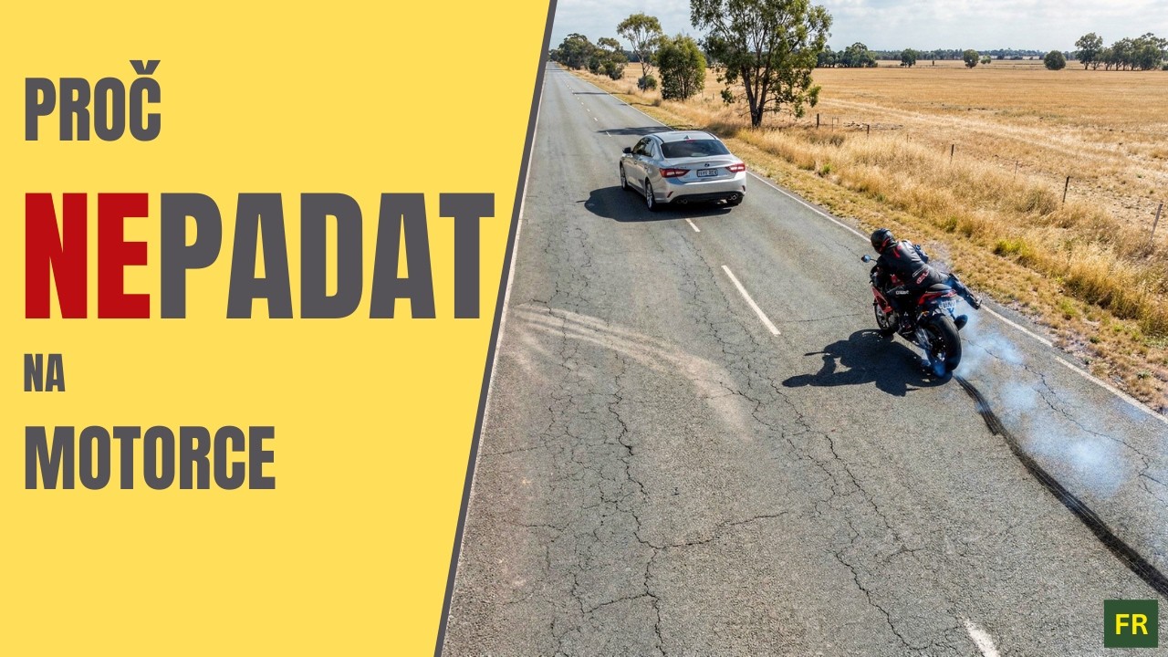 Brzdit, nebo položit? Rozdíl 40 metrů, který rozhoduje