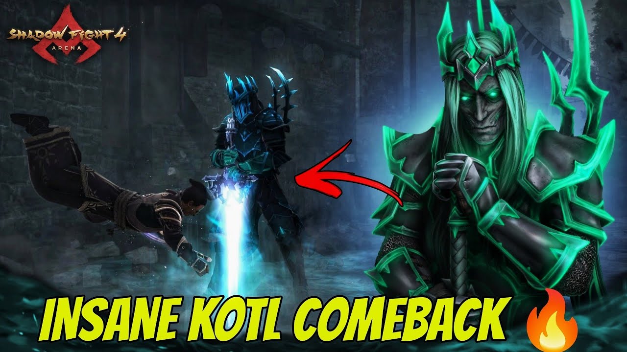 The Reason KOTL is Best For Comebacks! 👑🔥 | No Mercy KOTL Domination ✨ | Shadow Fight 4: Arena