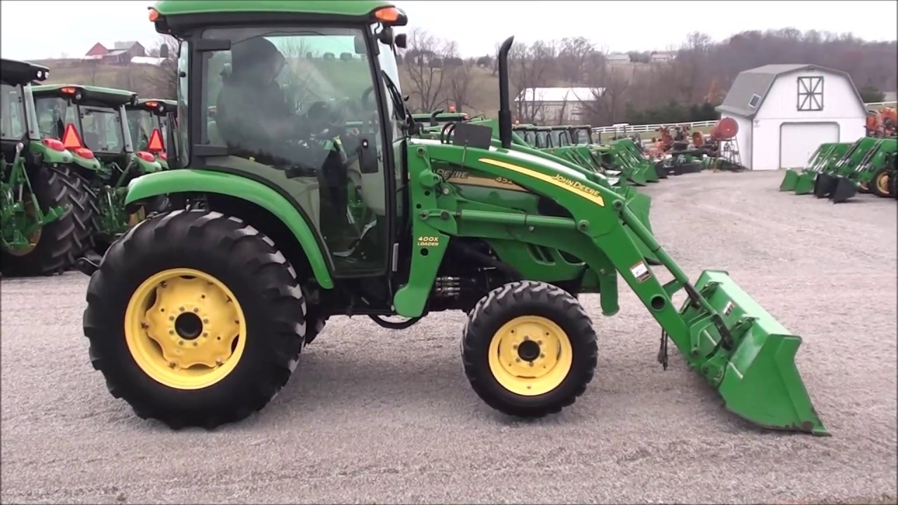 John Deere 4520 4x4 Cab Tractor For Sale!