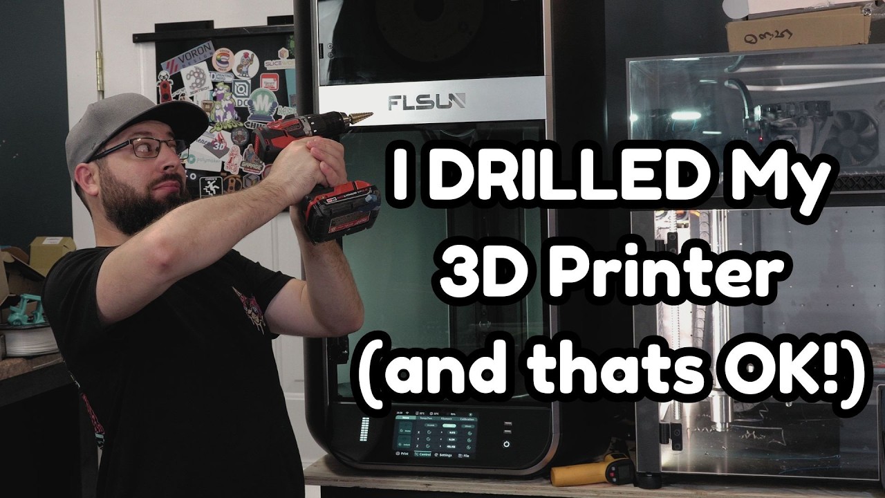 FLSUN S1 Made BETTER, WITH A DRILL! 