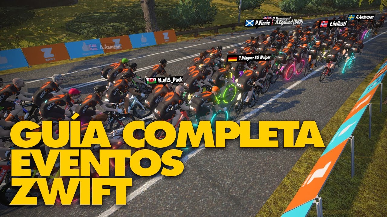 C&oacute;mo reventarlo en un evento ZWIFT (Gu&iacute;a en espa&ntilde;ol)