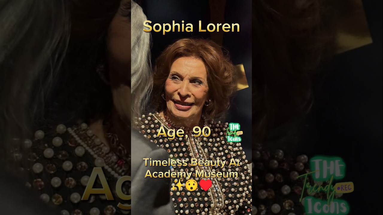 Sophia Loren Still Shinning at 90 #antesedepois #beforeandafter #sophialoren #hollywood