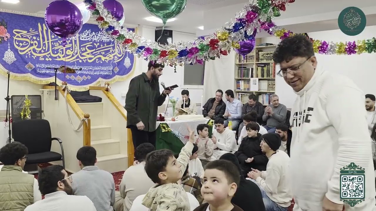 مداح اهل البیت جناب امیر صبوری - جشن میلاد امام مهدی(عج)
