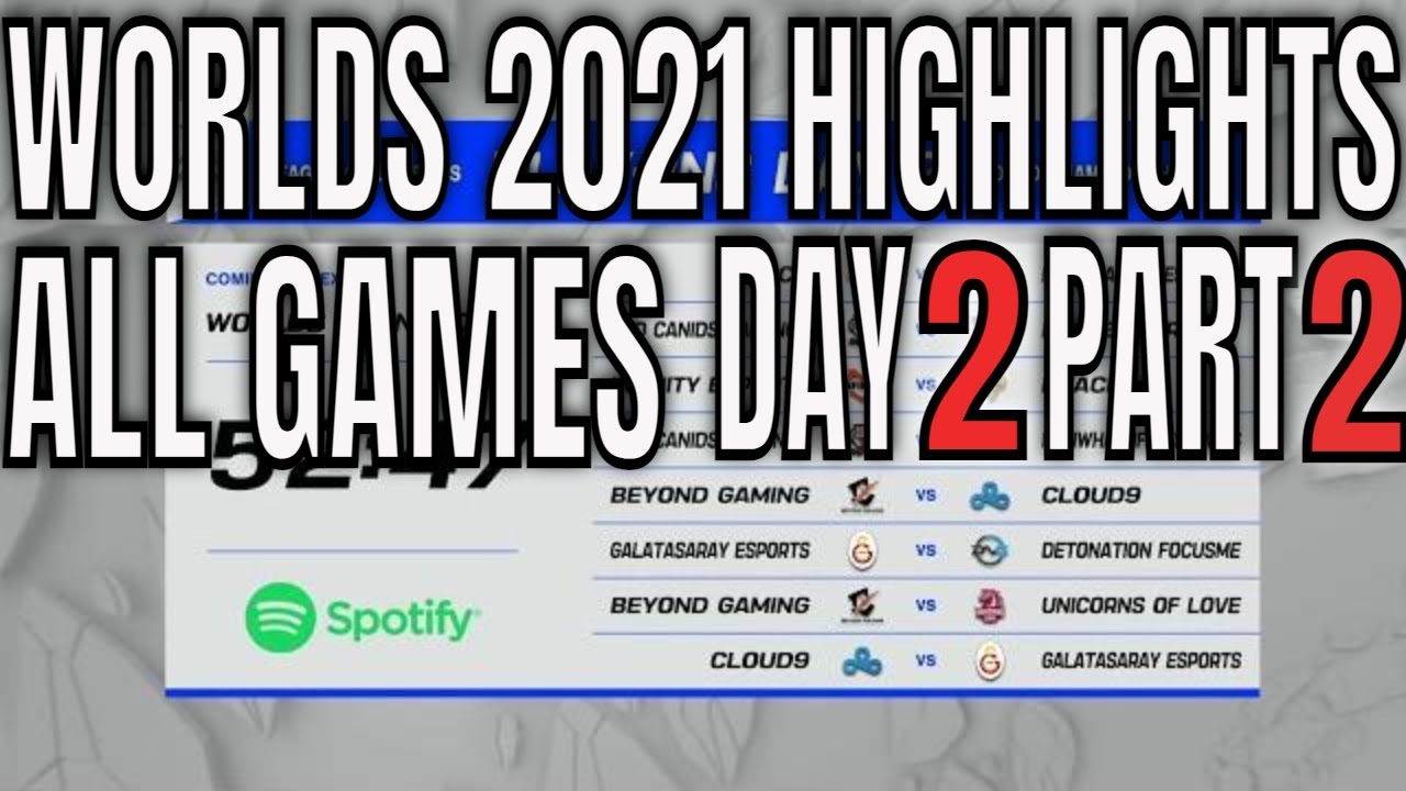Worlds 2021 Play In Day 2 Part 2 Highlights ALL GAMES