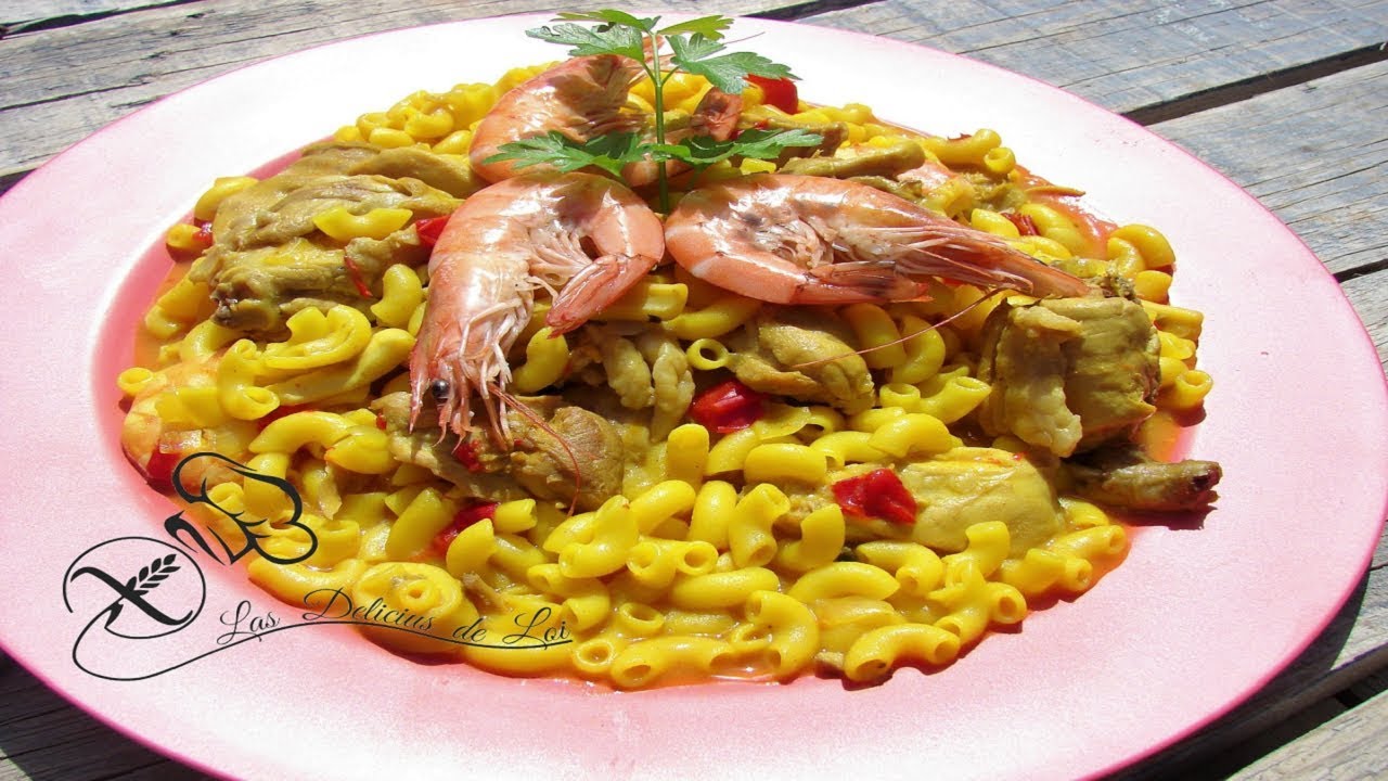 Fideua MAR Y TIERRA 🌾 sin gluten 🌾