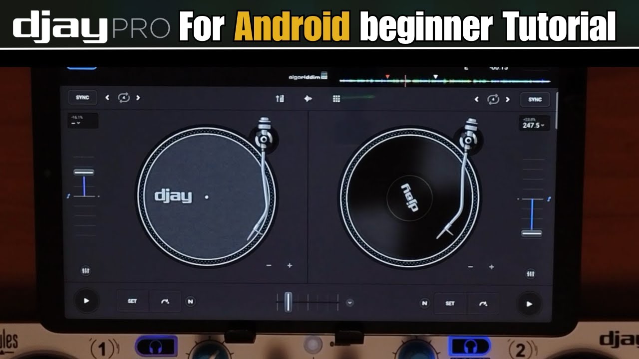 Djay Pro for Android Beginner Tutorial