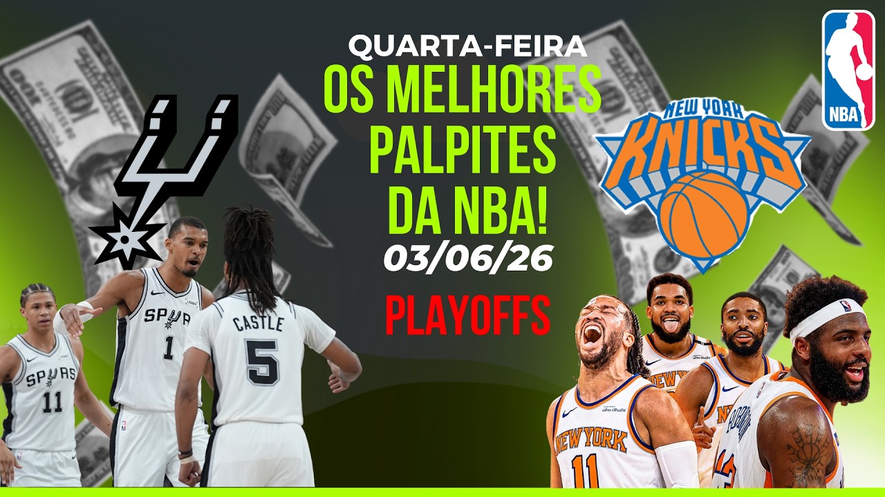 BEST NBA BASKETBALL PICKS FOR TODAY 06/03/26 (WE ARE IN THE FINALS)