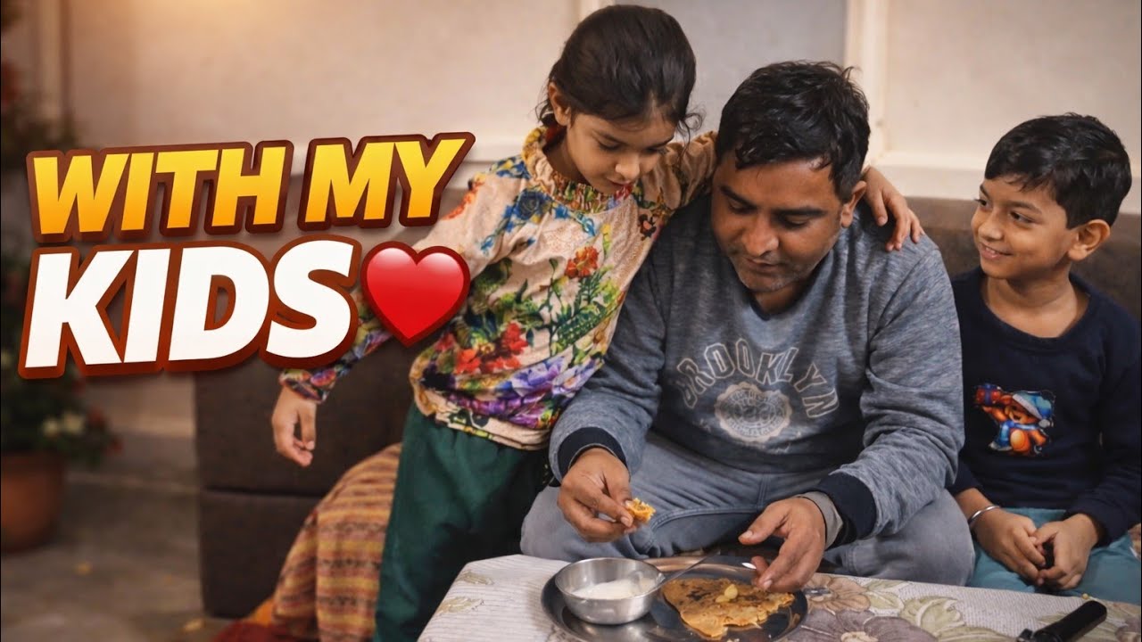 Home Made Gobhi Paratha | Family Daily Life Vlog | Simple & Happy Moments | Pinnyvlogs | Familyvlogs