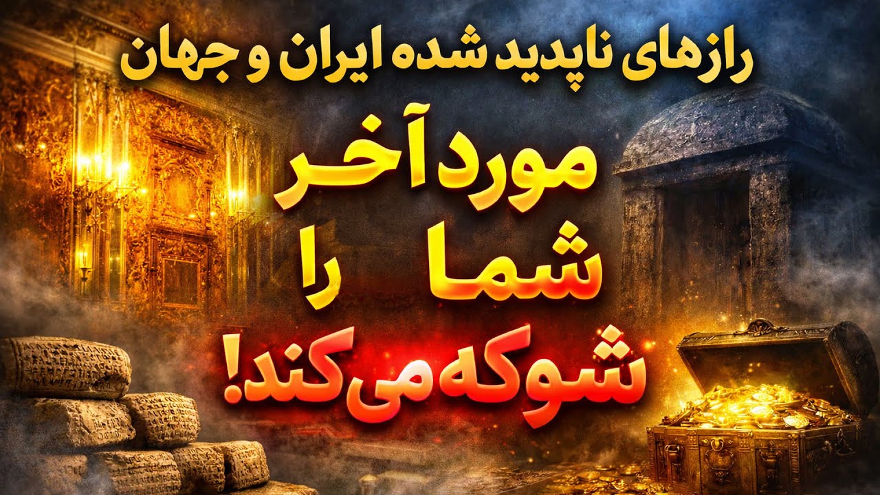عجیب‌ترین رازهای گمشده تاریخ | اشیای گمشده‌ای که کسی پیدایشان نکرد