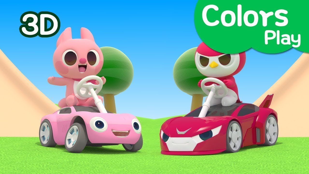 [Miniforce] Learn colors with Miniforce | Colors Play | Car Sliding Play | Miniforce Colors Play