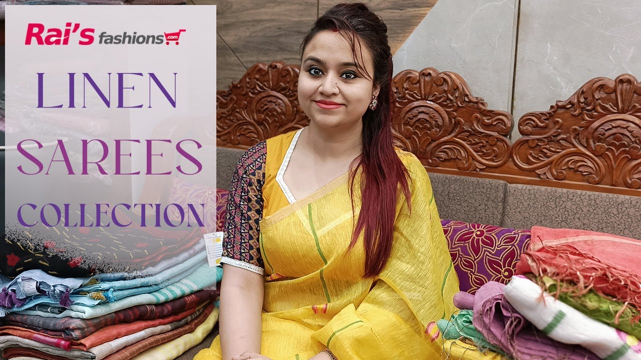 Linen Sarees Collection (26JRZ)