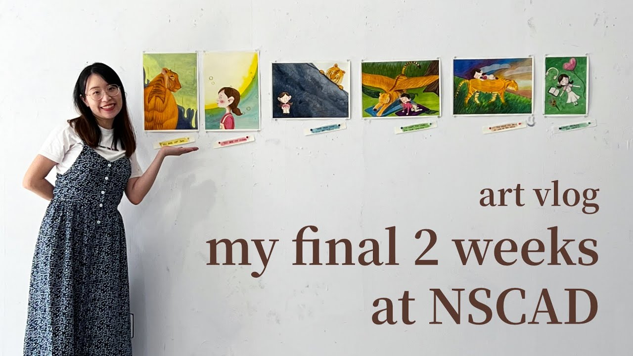 [👧🏻Art Vlog] My Final 2 Weeks at NSCAD University | 我在NSCAD的最後2星期 | Hei Kenith
