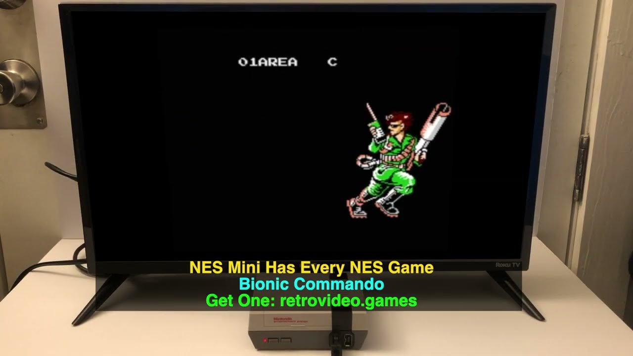 NES Mini Has Every Game - Bionic Commando