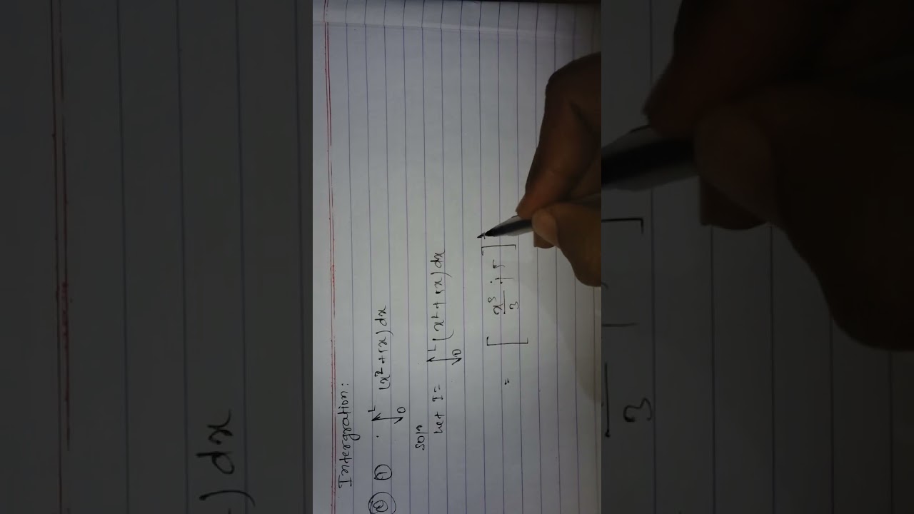 Integration part part 4 #integration #maths #calculus #definite integrals #professorofbreakdown