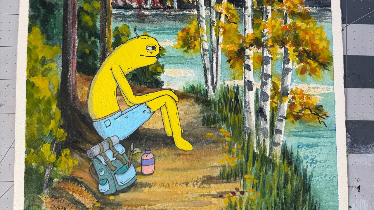 Painting on Thrifted Art! 