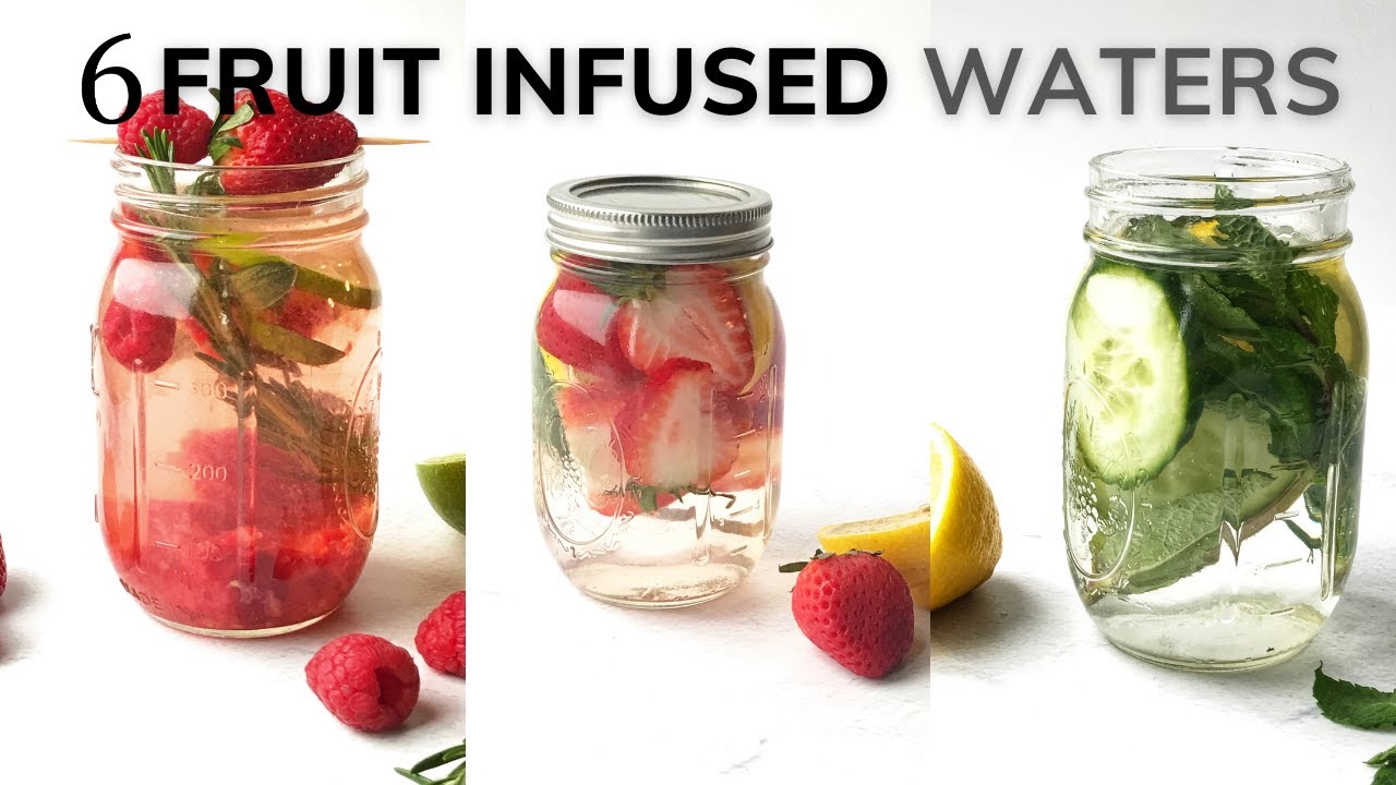 Refreshing Fruit Infused Water Recipes for Glowing skin | (Homemade Flavored water) | Nkechi Ajaeroh
