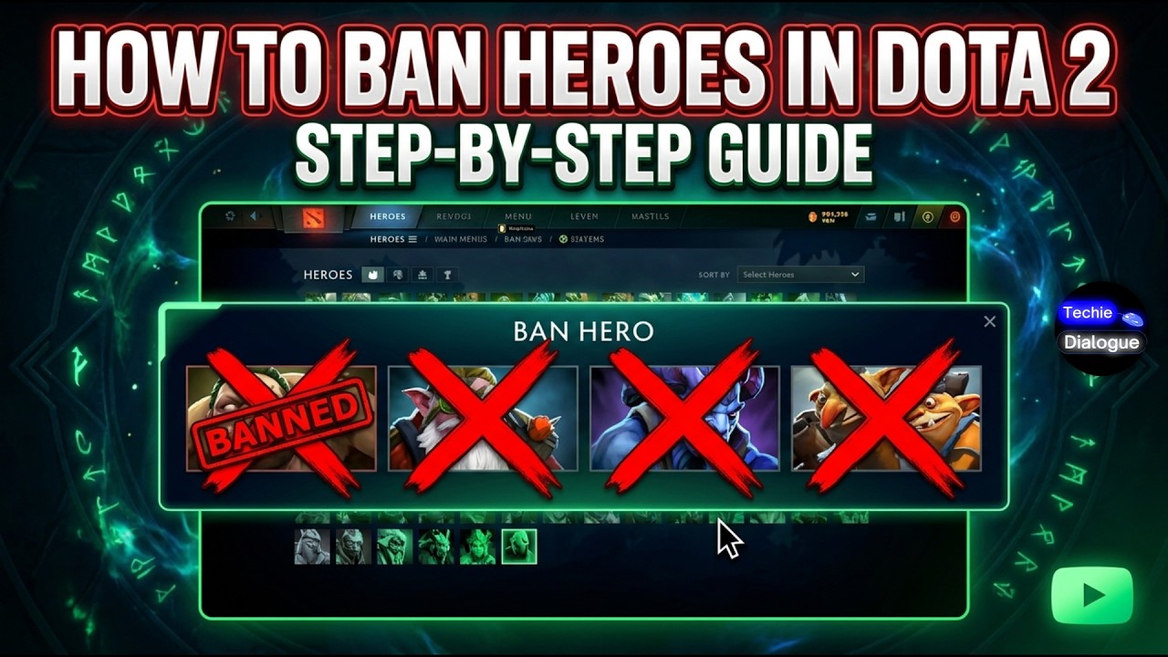 How To Ban Hero in Dota 2 - Step-by-Step Guide