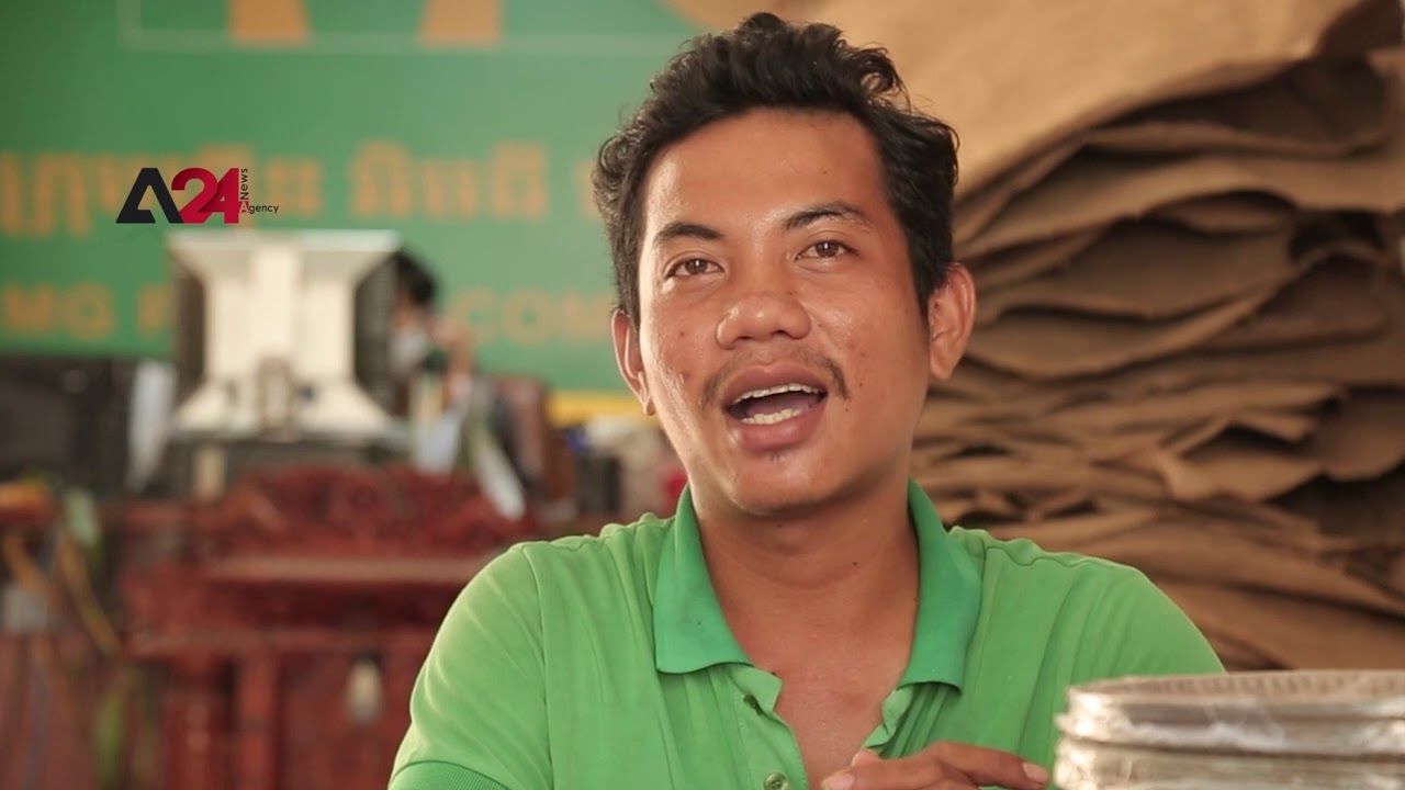Cambodia – Turning sugarcane waste into Paper plates.