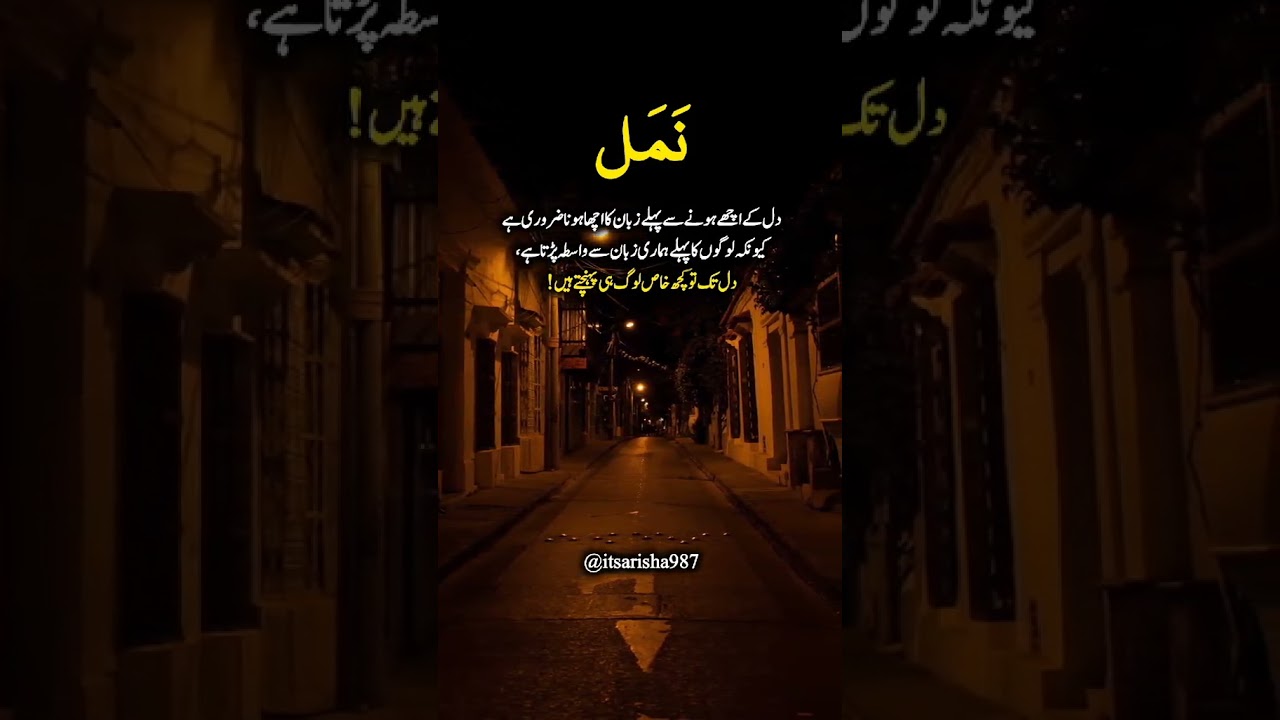 &ldquo;Zuban insan ka asal chehra hoti hai&hellip; 💔 || #trueline #truewords #reality #shorts #foryou #trending