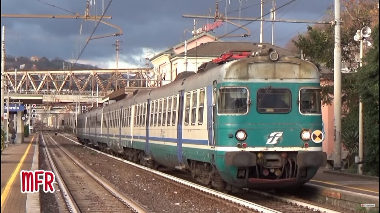 FANTA! (3) FS ALe 801 + ALe 940 tra PIETRABISSARA, ISOLA DEL CANTONE, GENOVA BOLZANETO, GE RIVAROLO.