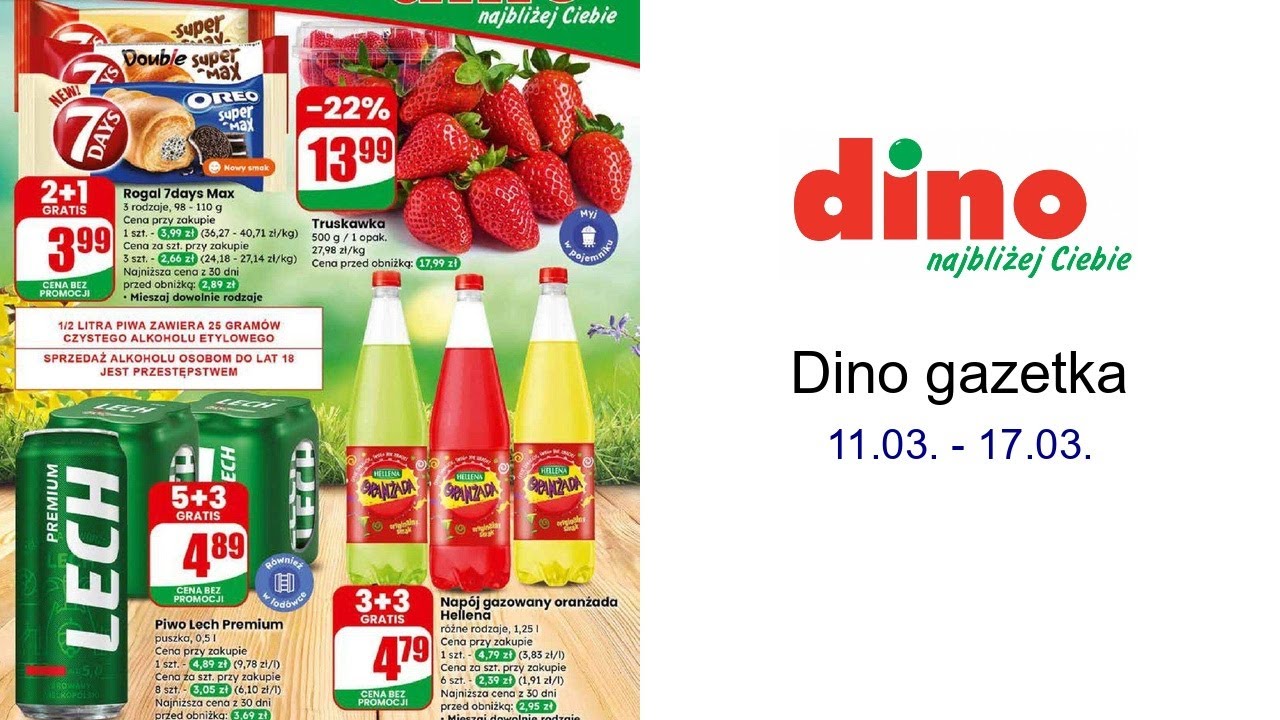 Dino gazetka 11.03. - 17.03.