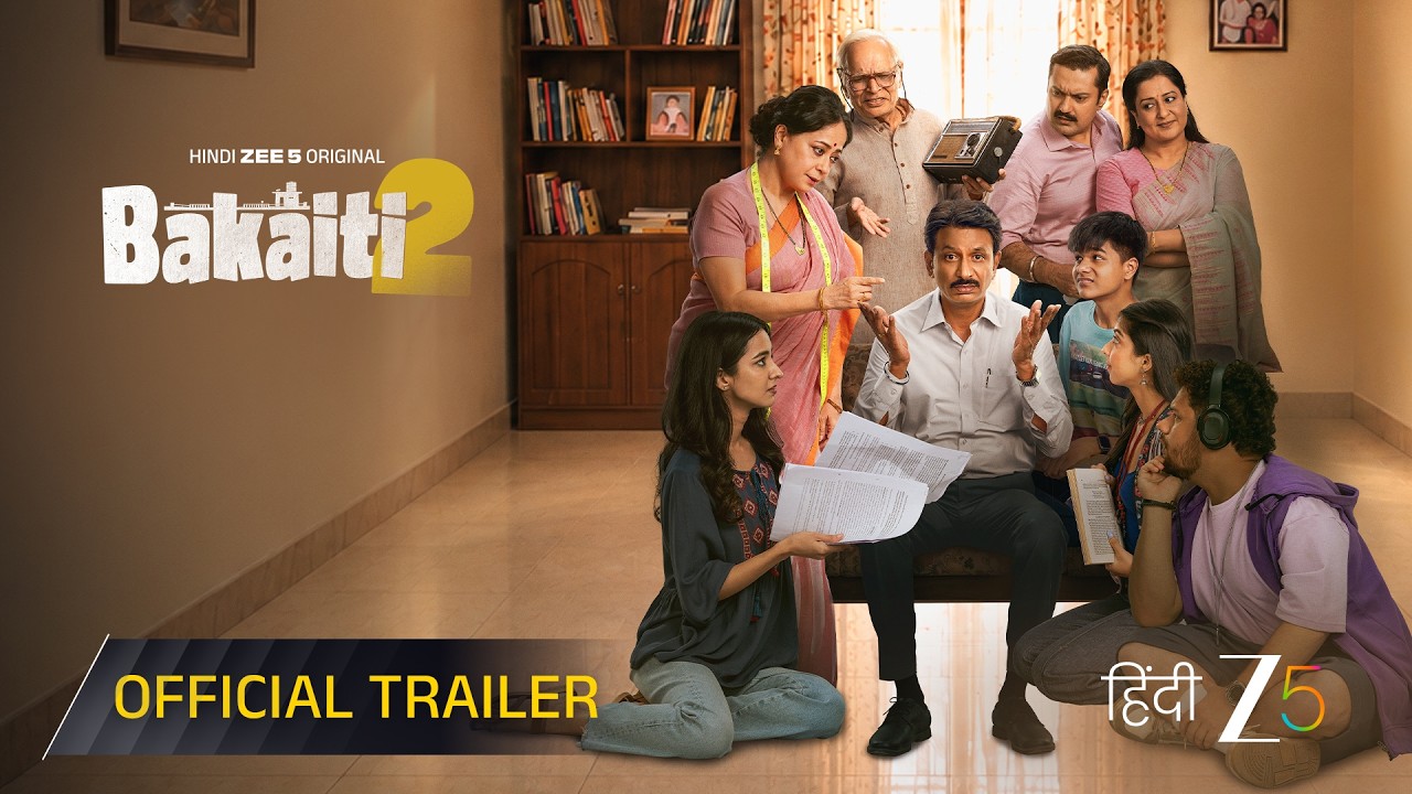 Bakaiti 2 | Official Trailer | Hindi Zee 5 Original Series | Rajesh Tailang, Sheeba C |Pre 25th Sep