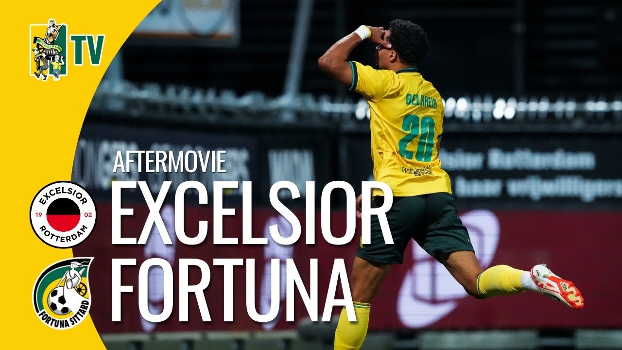 DUBBELE COMEBACK & PRACHTIGE DEBUUTGOAL BELKHEIR tegen Excelsior! - Fortuna SC TV