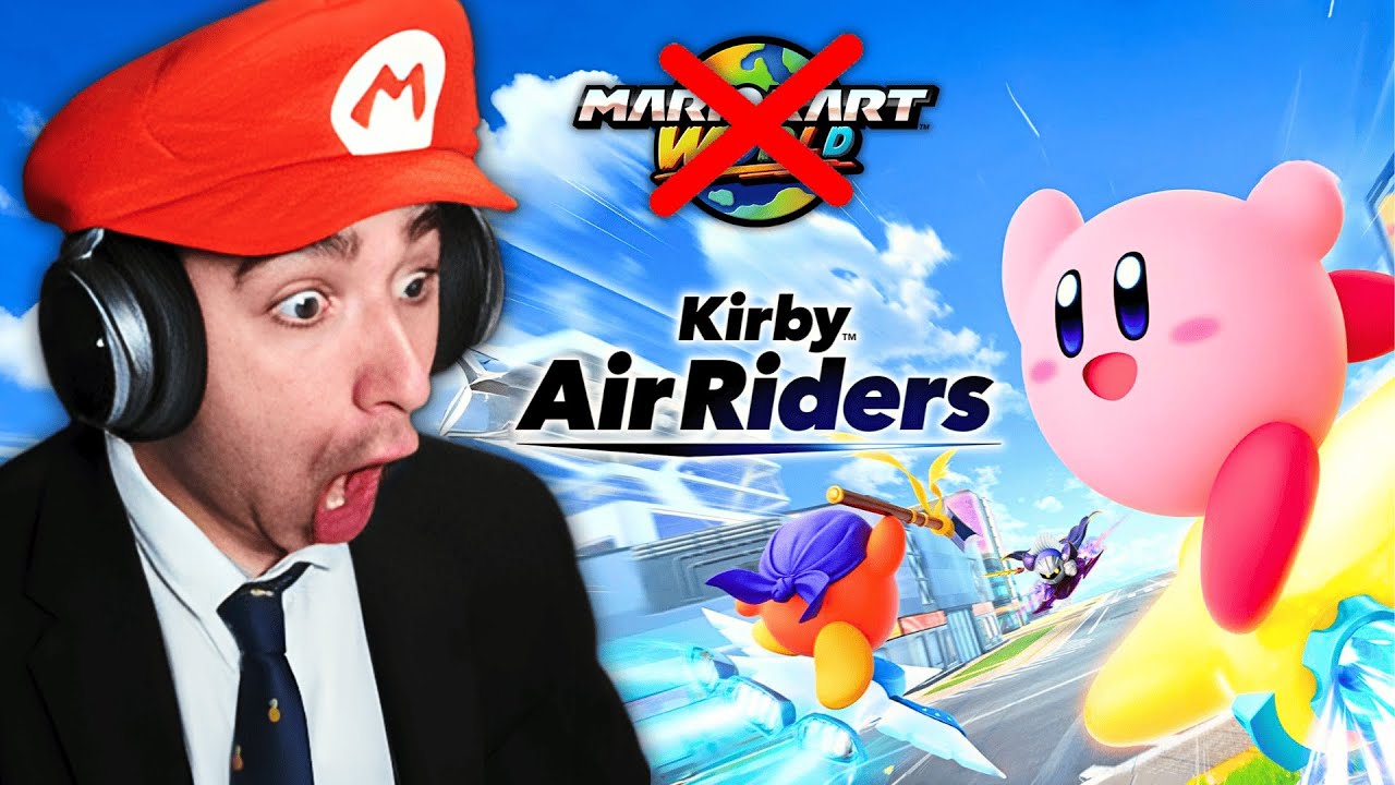 KIRBY HUMILLÓ a Mario Kart World!?!