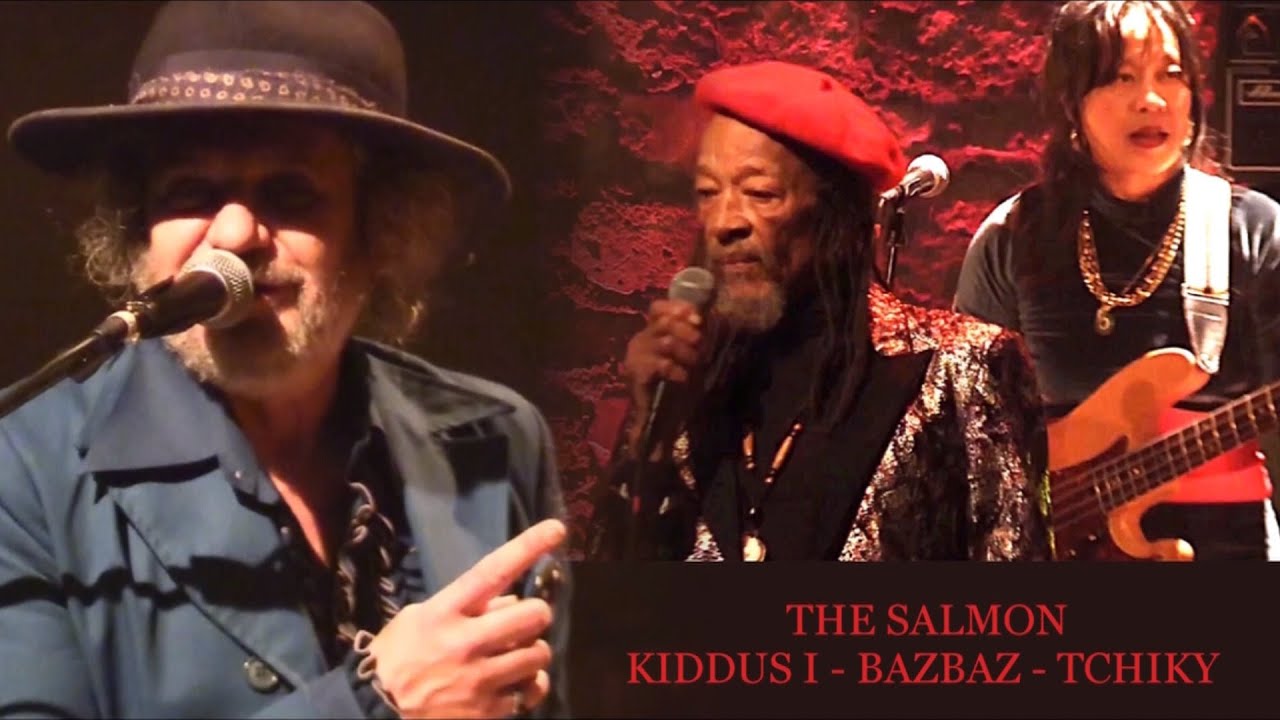 THE SALMON,   KIDDUS I - BAZBAZ - TCHIKY LIVE IN PARIS AU CAFE DE LA DANSE PARIS LE 22 NOVEMBRE 2024