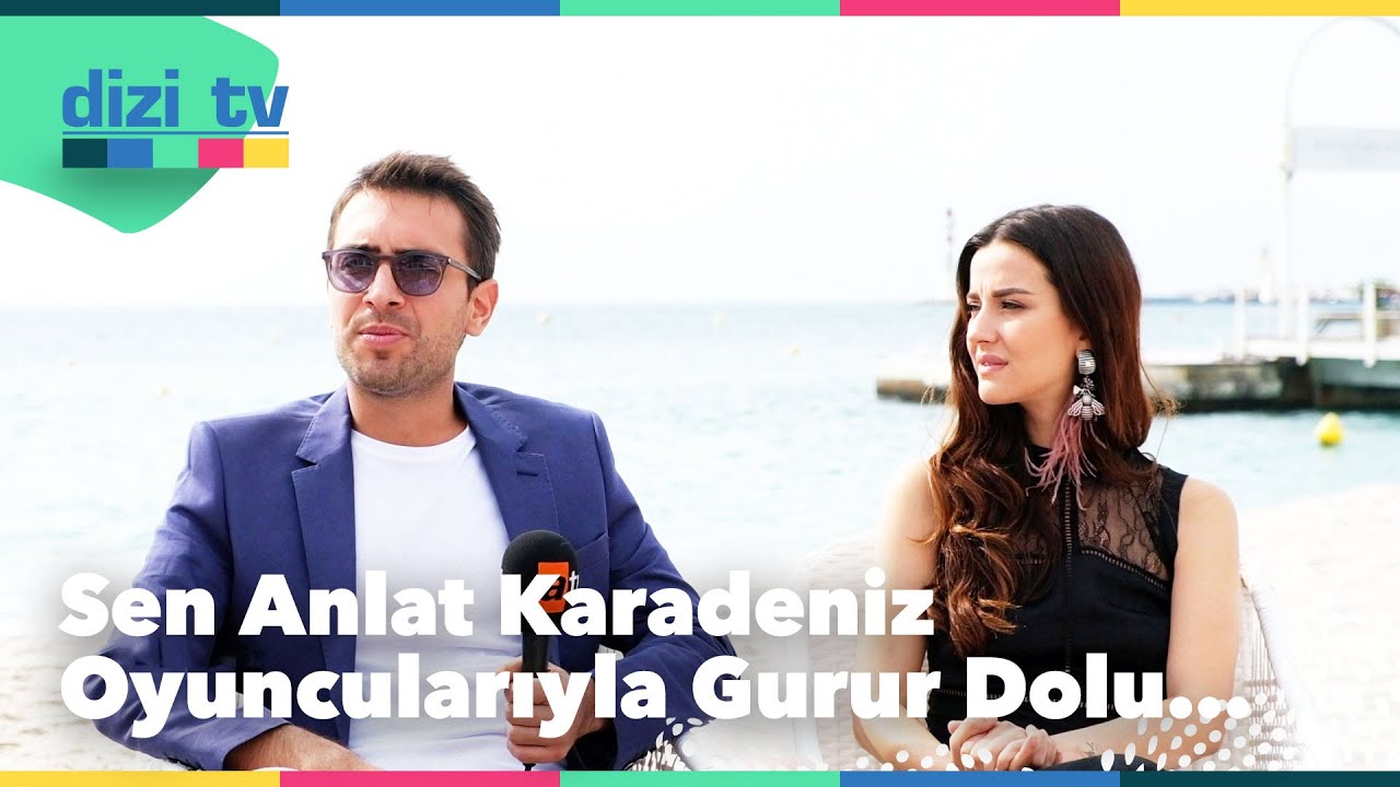 @SenAnlatKaradeniz  oyuncuları Cannes'deki TV fuarında büyük ilgi gördüler - Dizi TV 609. Bölüm