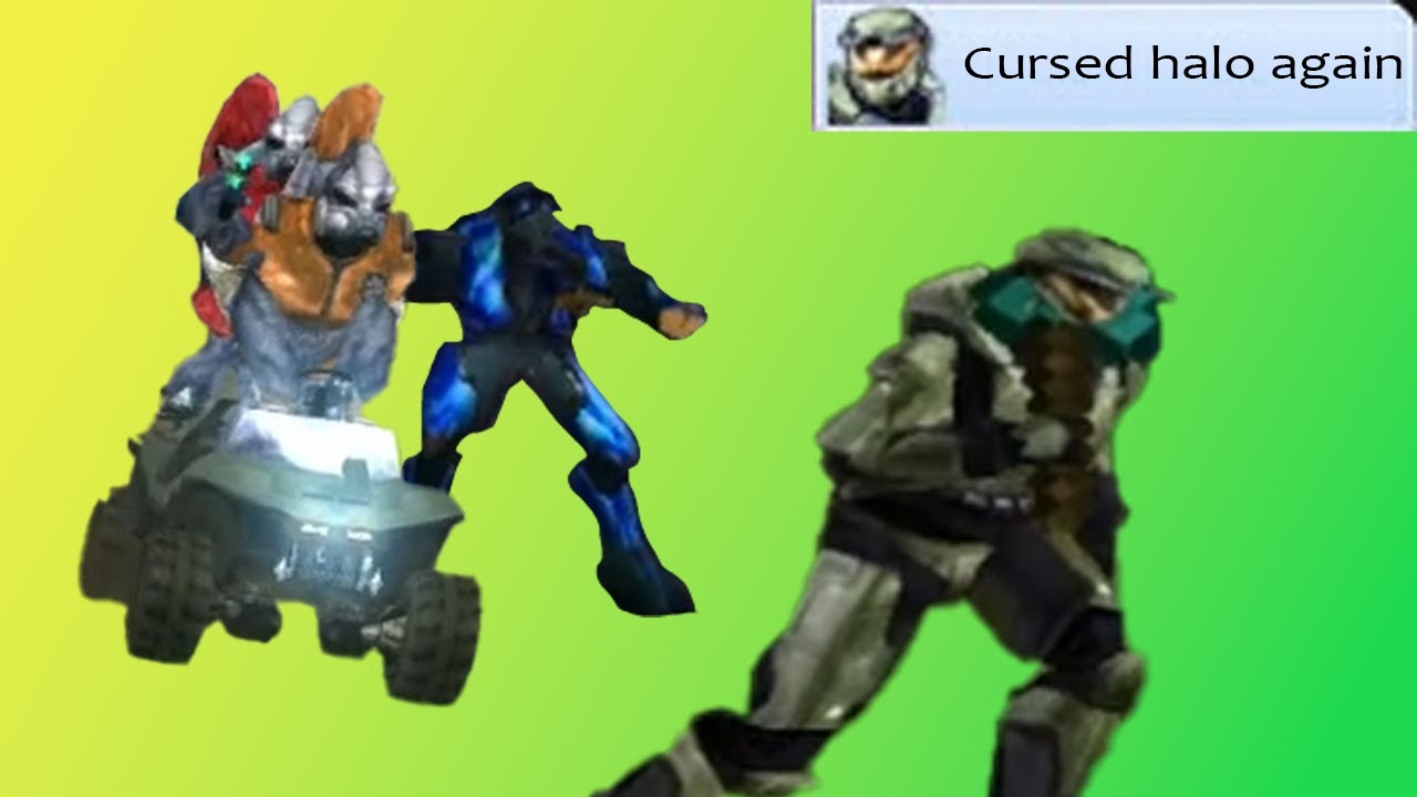 Cursed Halo Again(Funny Moments)