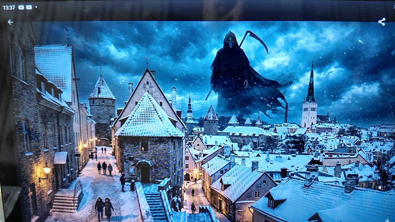 Старый Таллинн и пляска смерти....