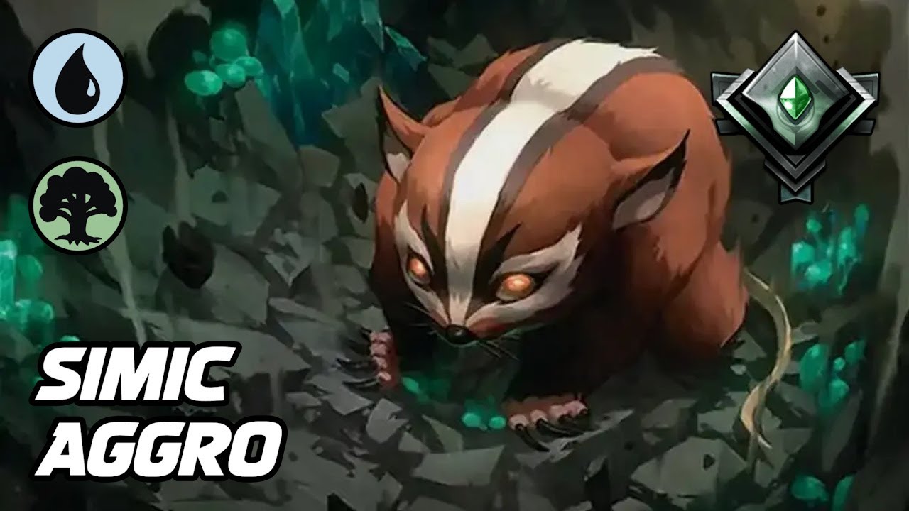 Simic Aggro MTG Arena Estándar en Español