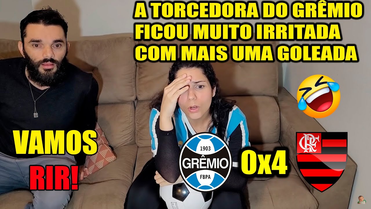 REAÇÕES: TORCEDORA DO GRÊMIO - COPA DO BRASIL - GRÊMIO 0x4 FLAMENGO.