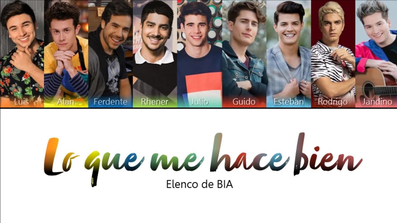 Lo que me hace bien - Elenco de BIA (From 