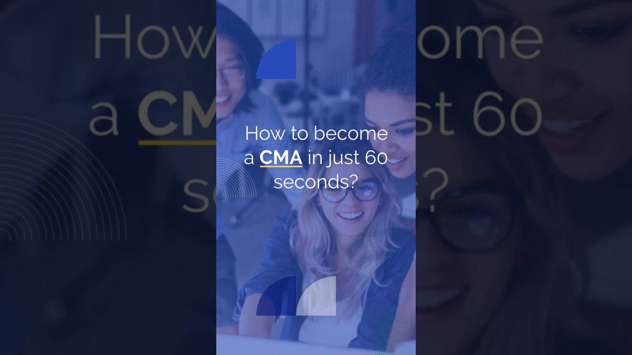 How to Become a CMA in 60 Seconds! #shorts