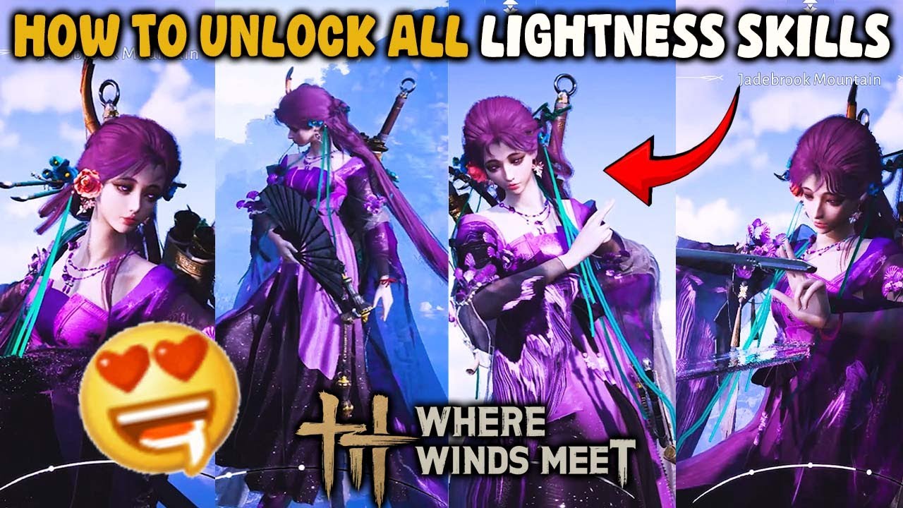 Where Winds Meet Guide - How To Unlock All Lightness Skills