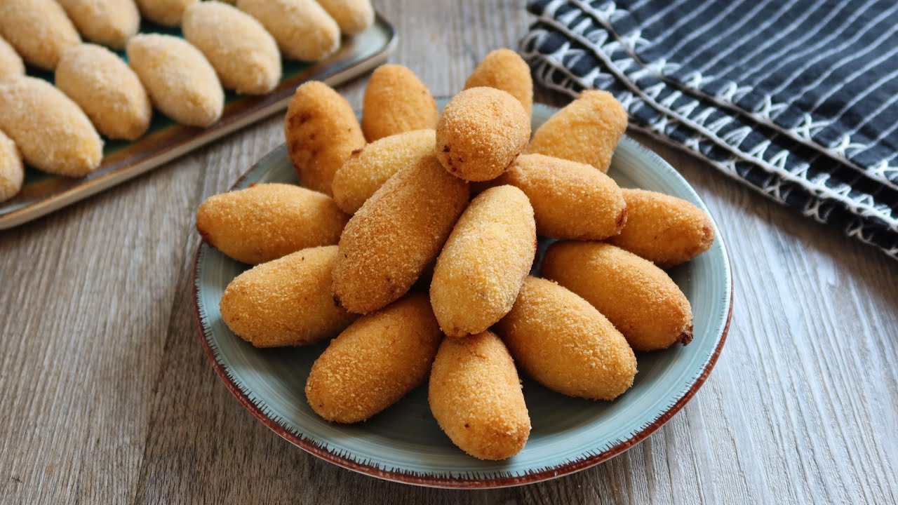 Croquetas de pollo y queso