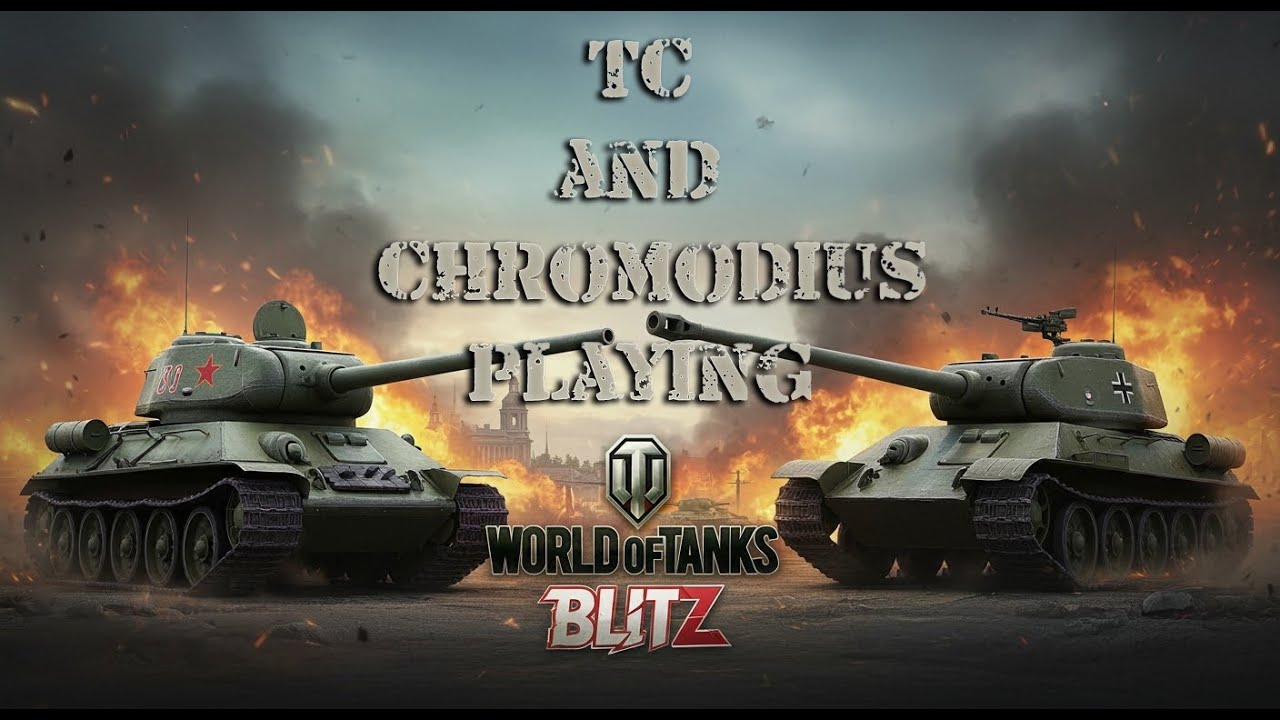 TC (daddy) & Chromodius (sonny) playing World of Tanks Blitz together! Merry XMAS everyone!!