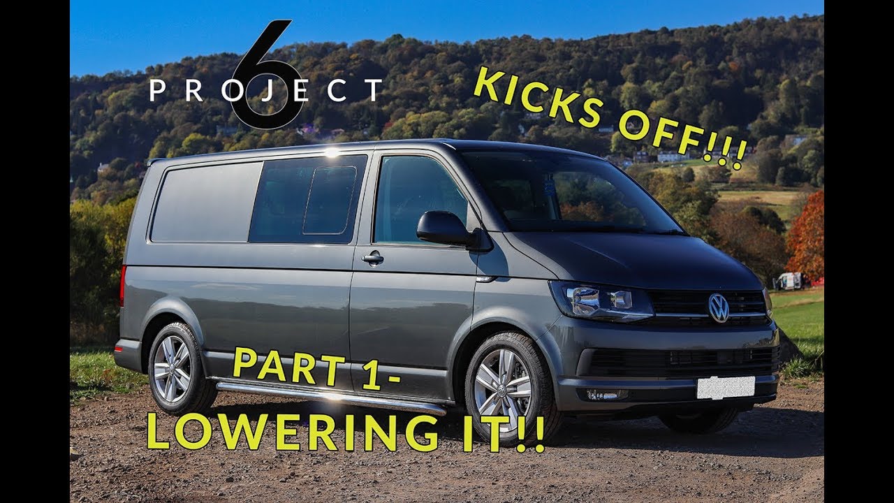 Installing Lowered Suspension on Transporter T6  - Mod 1