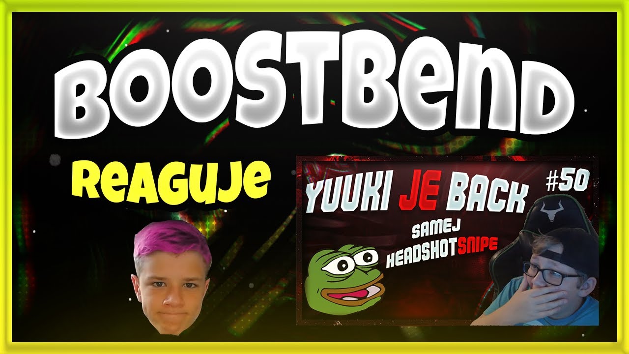 @Boostbend reaguje na: CZ/SK FORTNITE HIGHLIGHTS #50