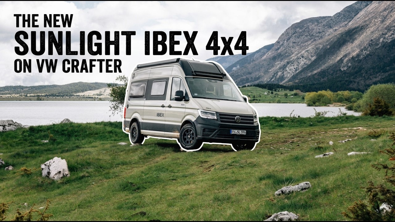 The NEW Sunlight IBEX 4x4 | VW Crafter |  4x4 Automatic 🚐🔥