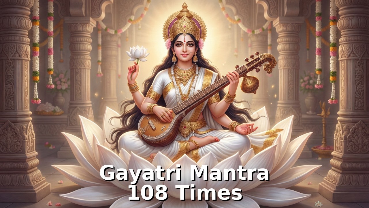 Gayatri Mantra | गायत्री मंत्र Morning Chant for Peace, Positive Energy & Divine Blessings