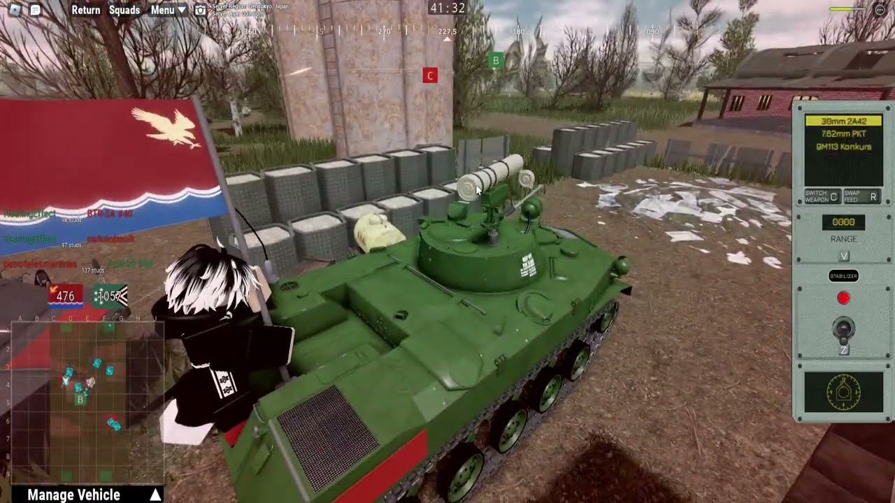 The Russian Side Of Things - (Multicrew Tank Combat 4 3.0) ROBLOX