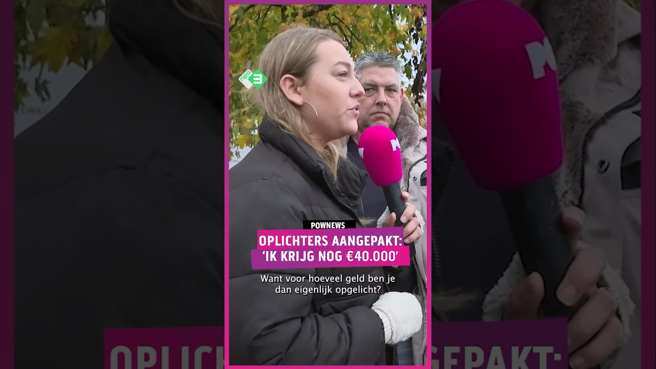 Wat zou jij doen als je voor &euro;40.000 wordt opgelicht? 💰 #pownews #shorts