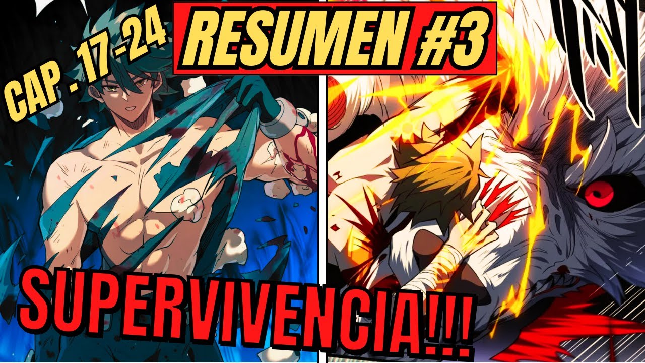 🉐 REGRESÓ AL PRESENTE CON UN SISTEMA ROTÍSIMO | MANHWA MEGA RESUMEN 3 - Caps. (17-24)