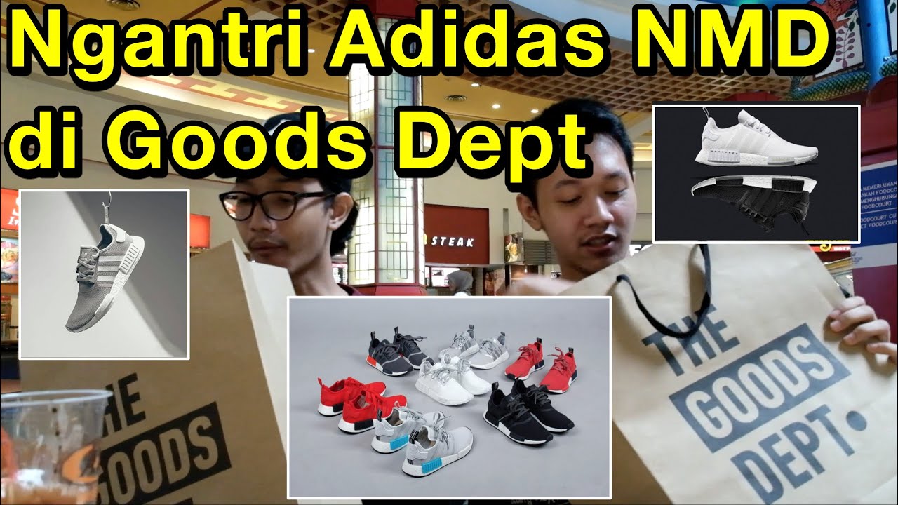 Ngantri Adidas NMD di Goods Dept. kenapa sepatu ini hype di Indonesia?