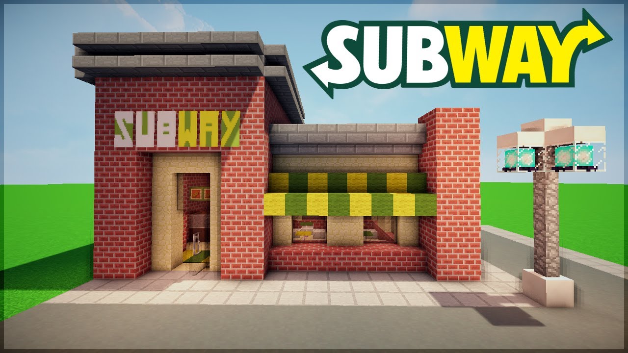Minecraft: COMO CONSTRUIR UM SUBWAY