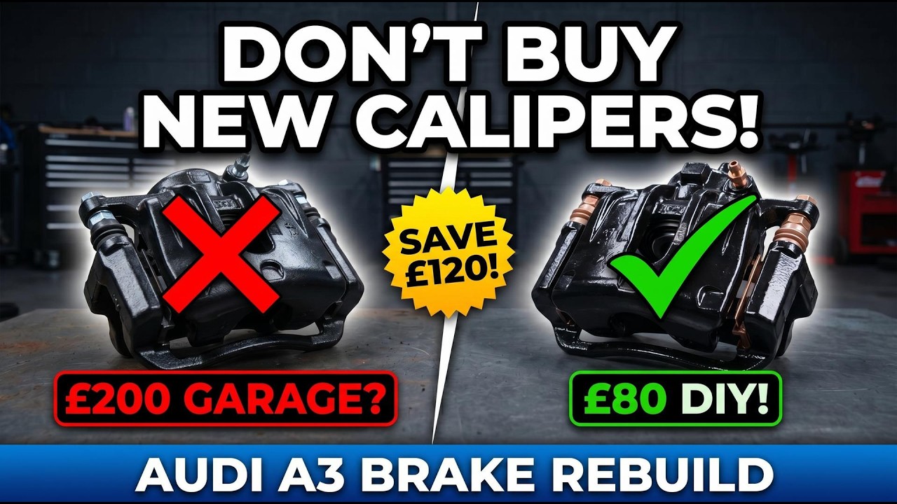 Project Audi A3 - Lights, Brakes, and Service: The Ultimate Glow-Up!